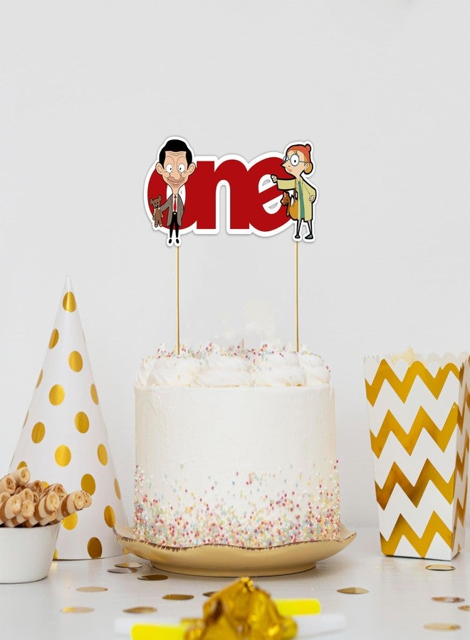 Seyal® Birthday Party Decoration - Mr.Bean One Cake Topper - Image 5